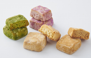 Kashin Nagomi (matcha, sweet potato, wasanbon sugar, kinako)