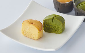 Cheese Cake Daigo no Hana (plain, matcha)