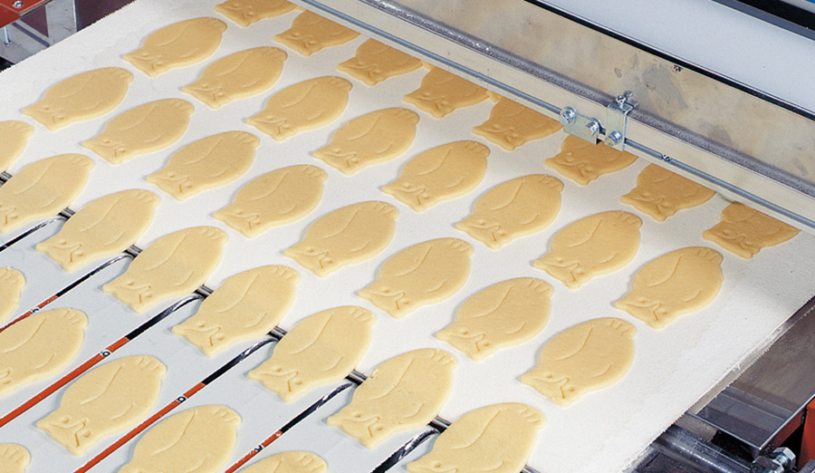 Rolling and Cutting Cookie Line