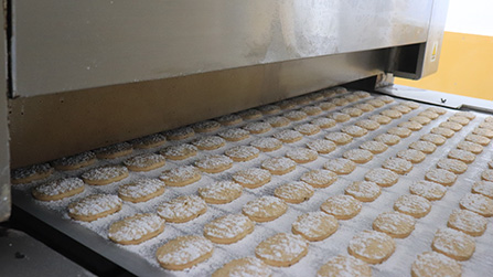 Freshly baked cakes